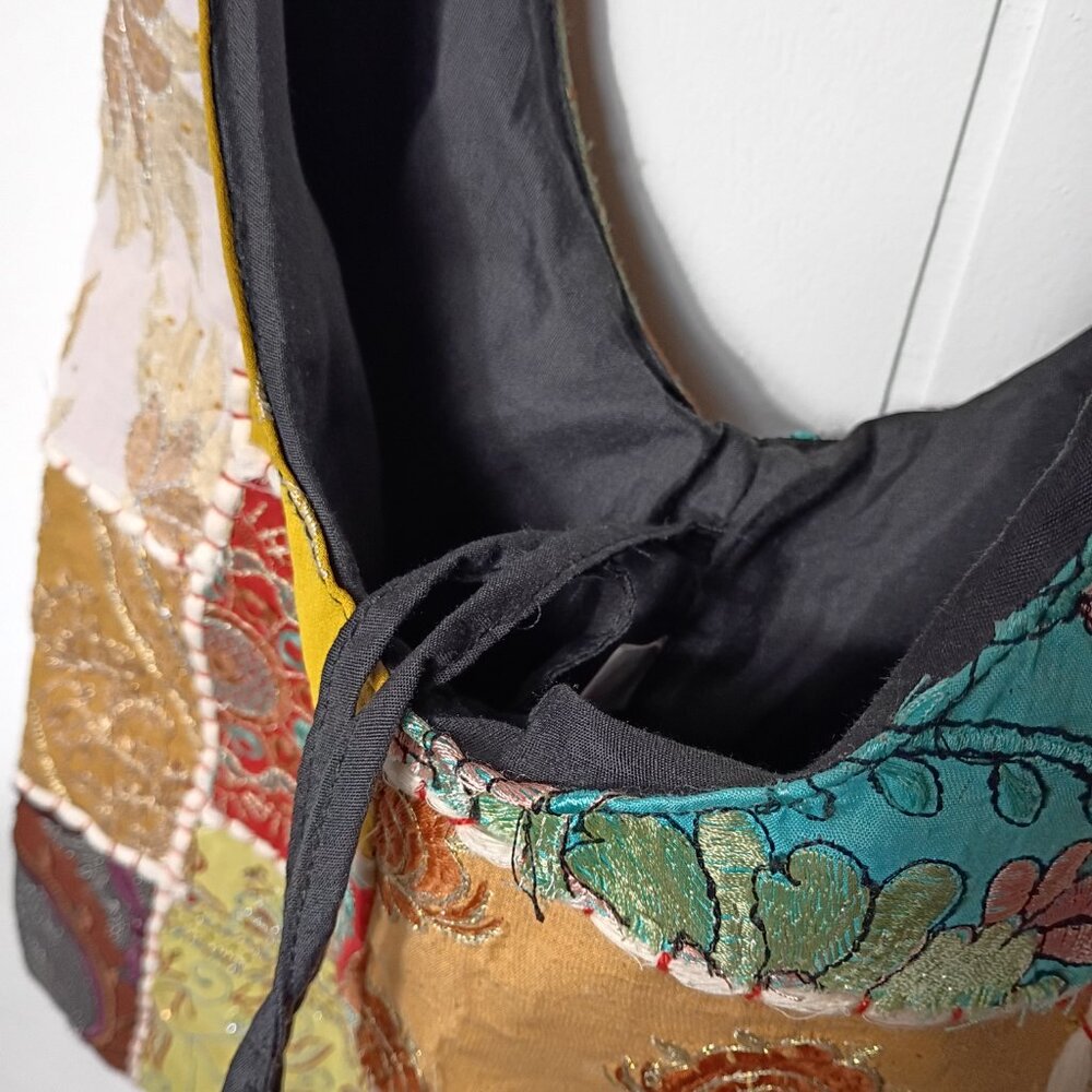 Bohemian Patchwork Embroidered Indian Colorful Ho… - image 7